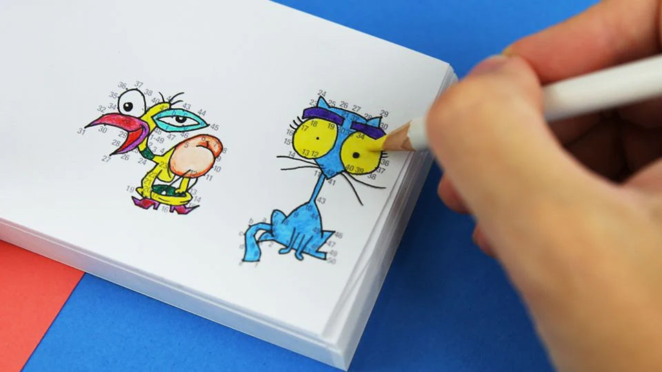 Dots and Lines Flipboku Flipbook Set