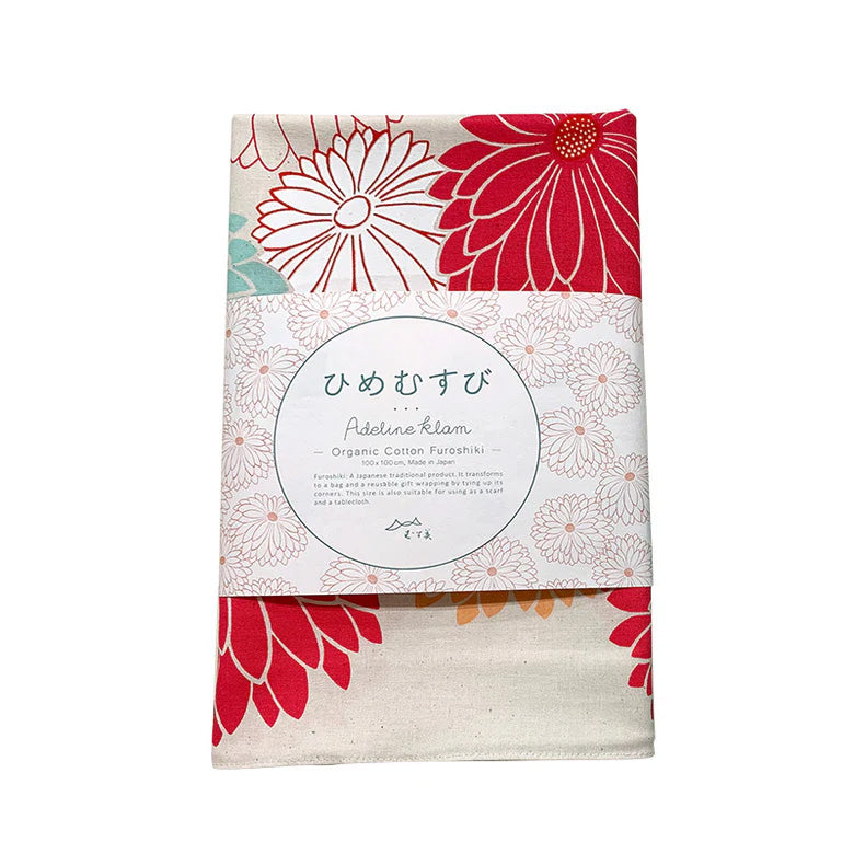 Furoshiki - Chrysanthemum Border