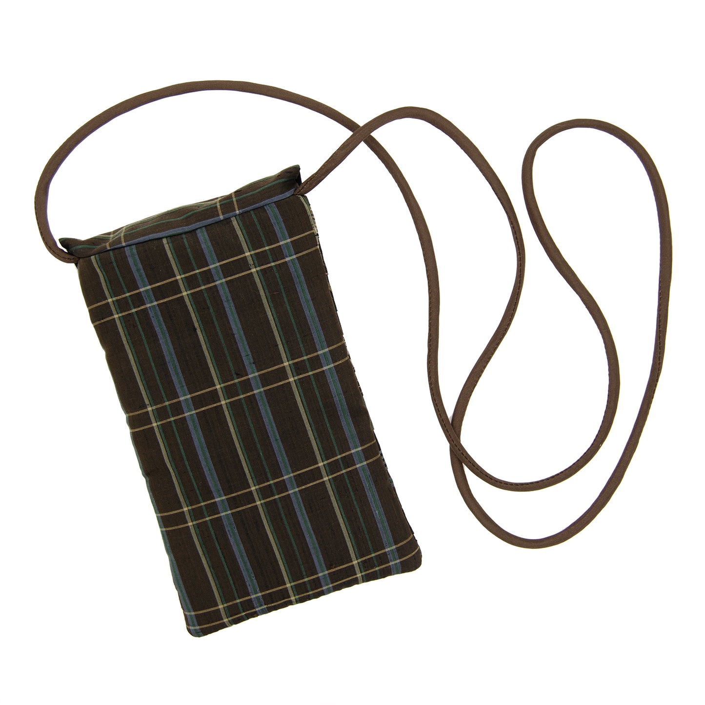 Mini Purse by Georganne Alex - Brown Plaid