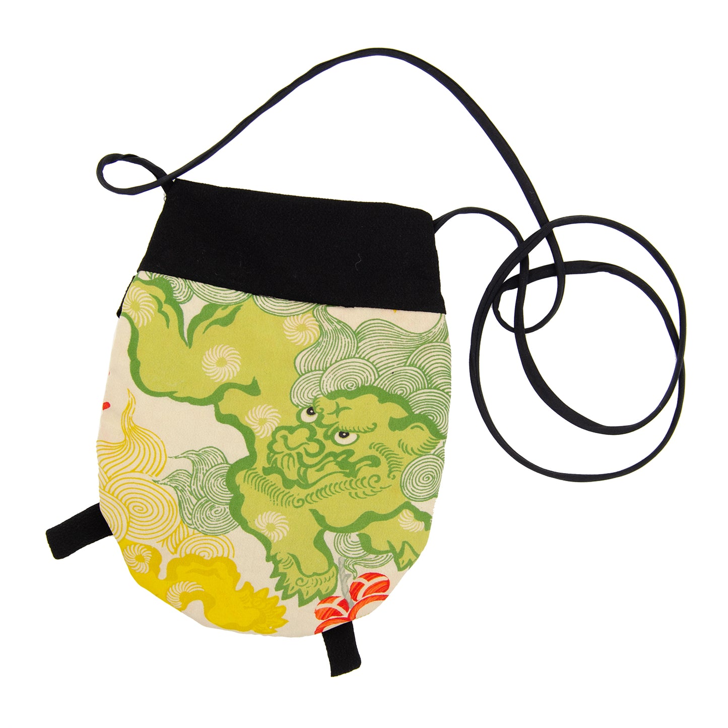 Success Pouch by Georganne Alex - Green Fu Dog