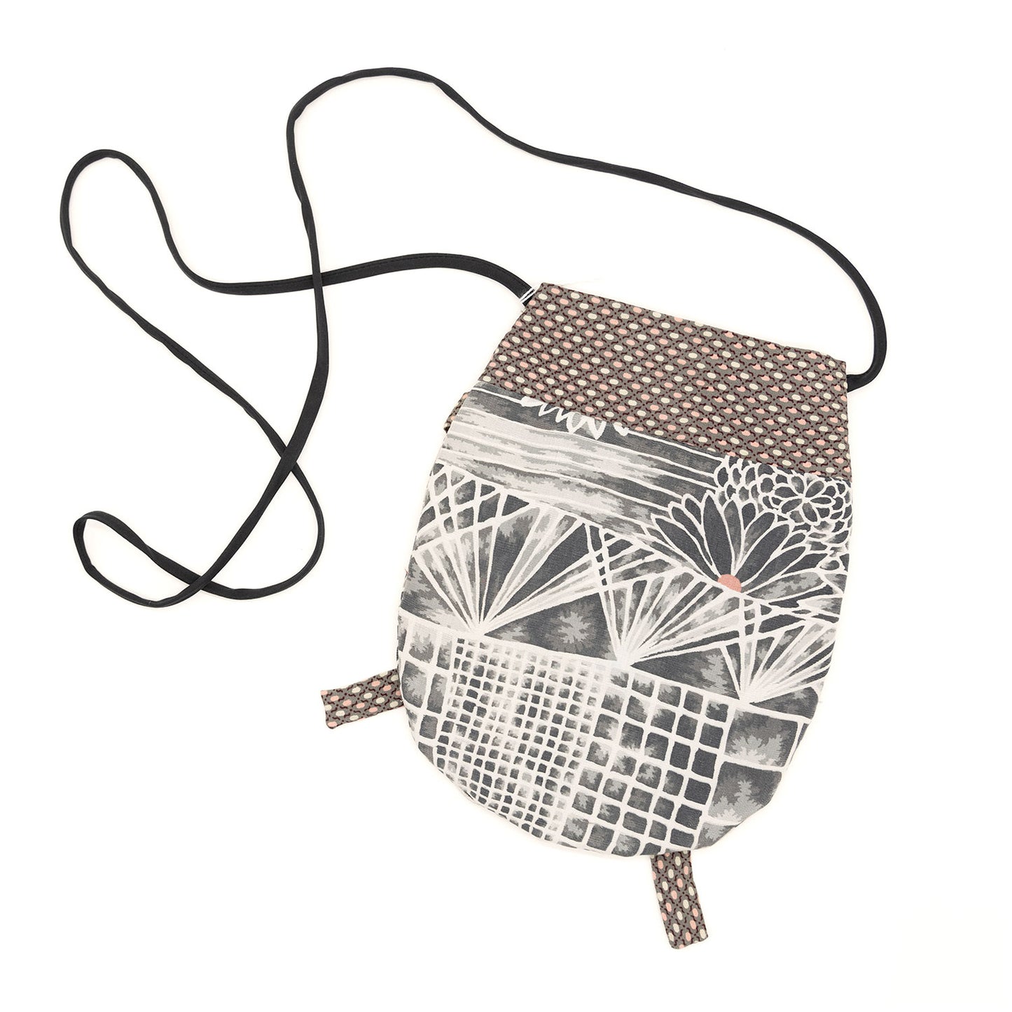 Success Pouch by Georganne Alex - Gray, Pink, and White