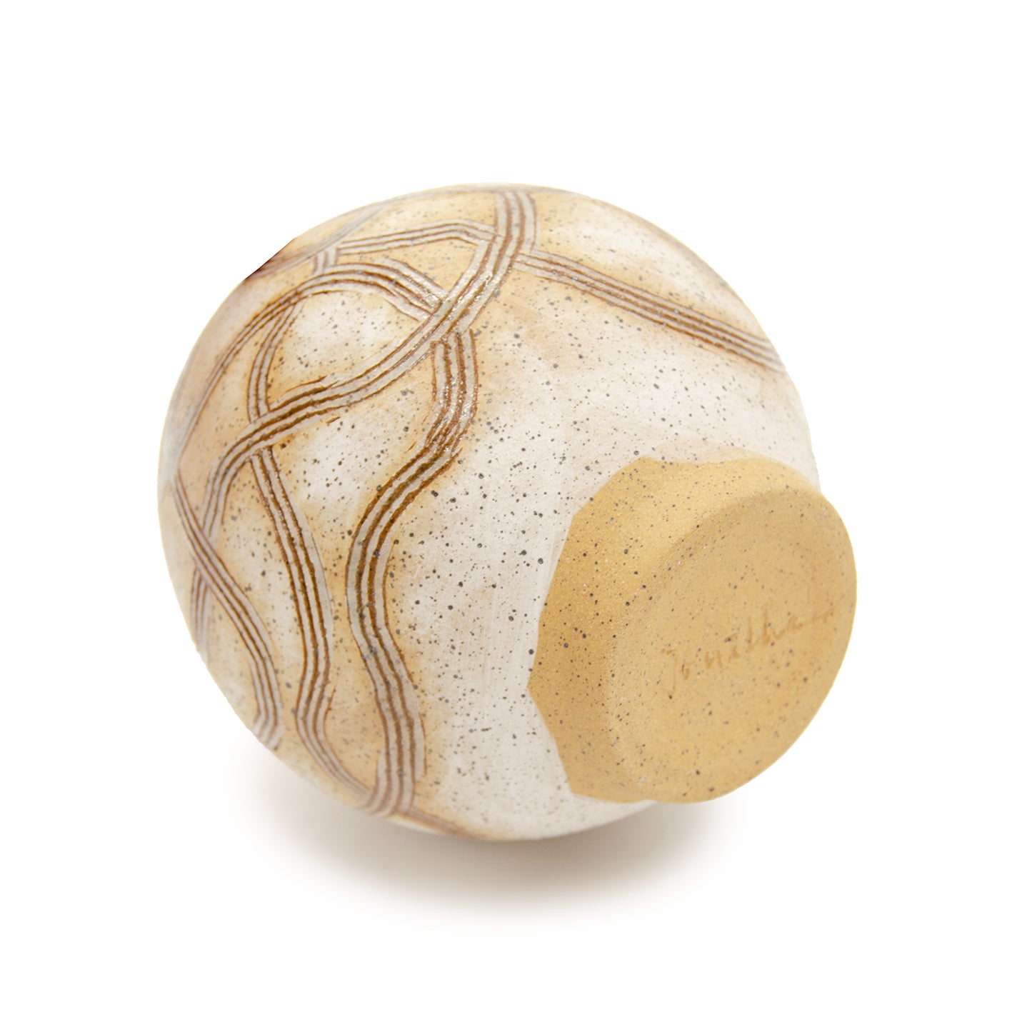 Dog Jar with Lid by Jonathan Yamakami Ceramics