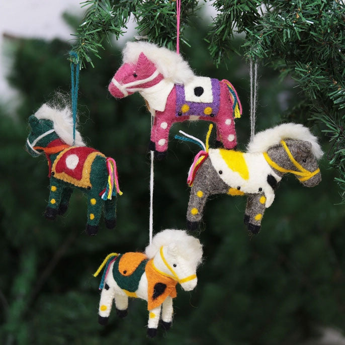 Winter Pony Ornament
