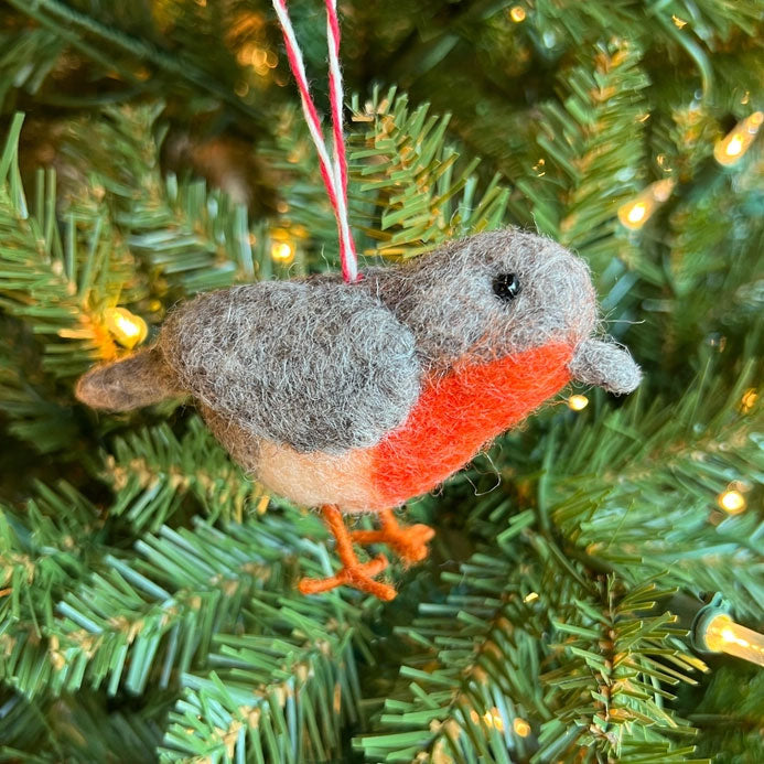 Felt Robin Ornament