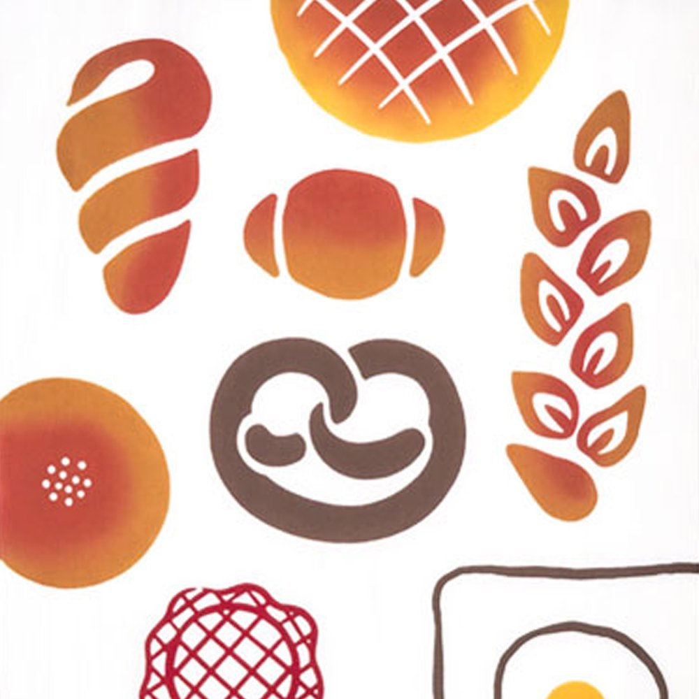 Tenugui Utility Cloth - Bread