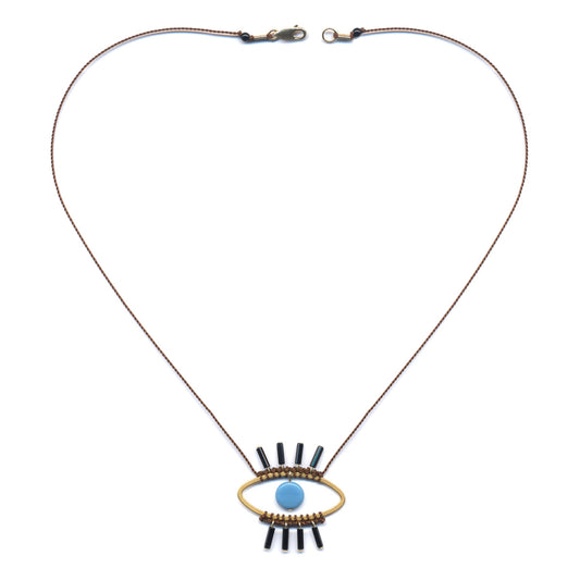 Blue Eye Necklace by I. Ronni Kappos