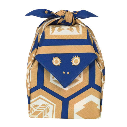 Furoshiki - Tortoiseshell Crest Gold