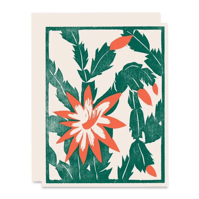 Christmas Cactus Card