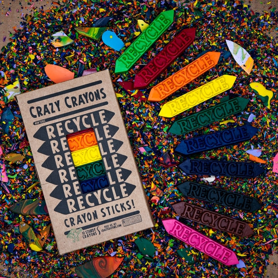 Crazy Crayons - Recycle Sticks