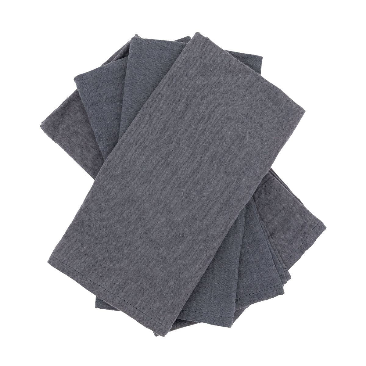 Crinkle Cloth Napkins - Set of 4