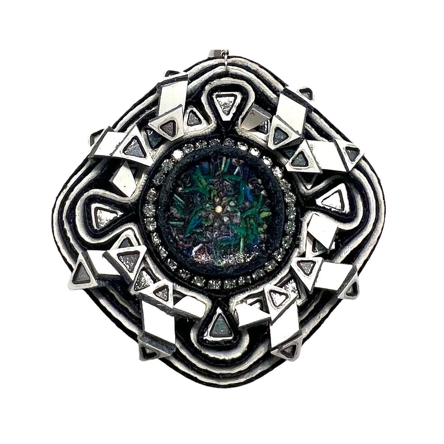 Alicia Piller Pendant Necklace - A1