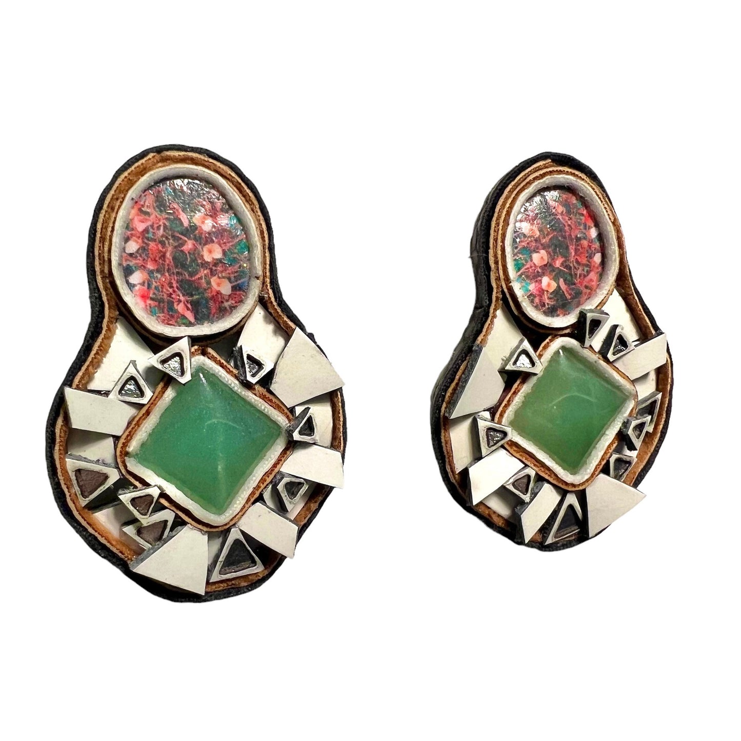 Alicia Piller Post Earrings - A16