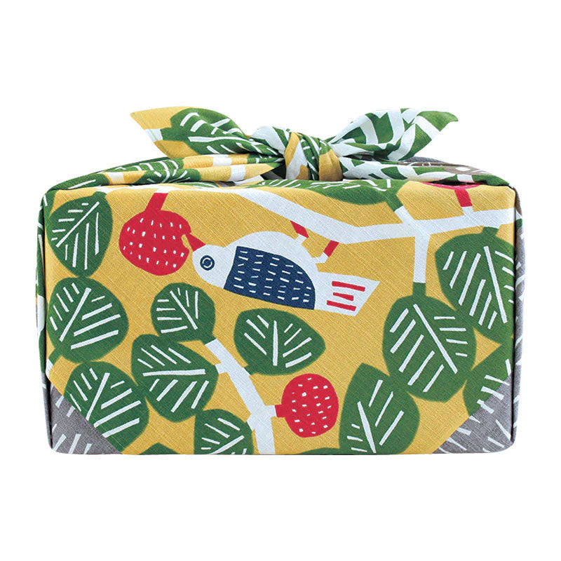 Furoshiki - Gorilla and Fruit Tree Green