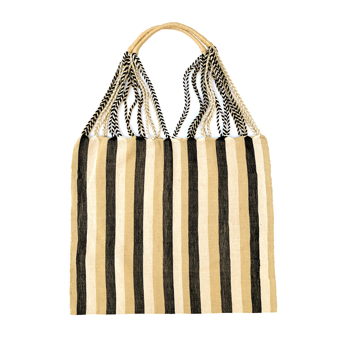 Cotton Market Tote - Chia Stripe