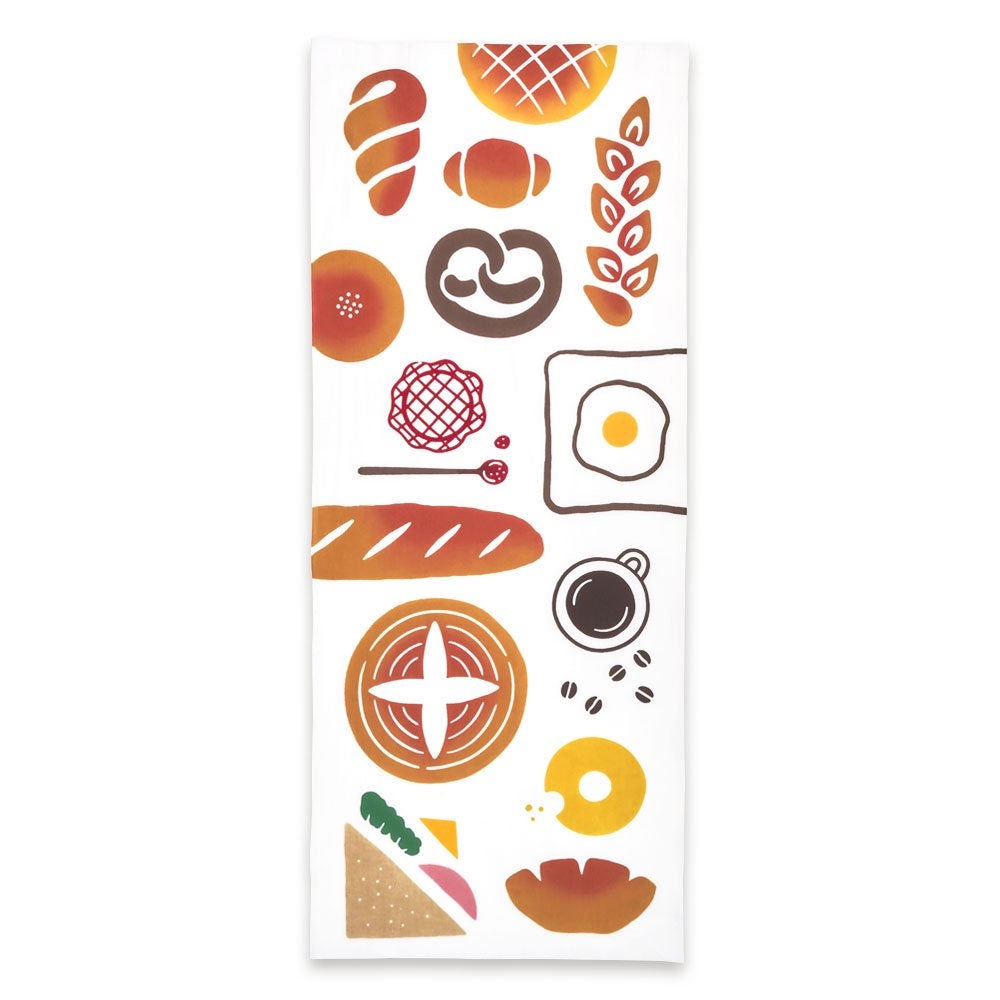 Tenugui Utility Cloth - Bread