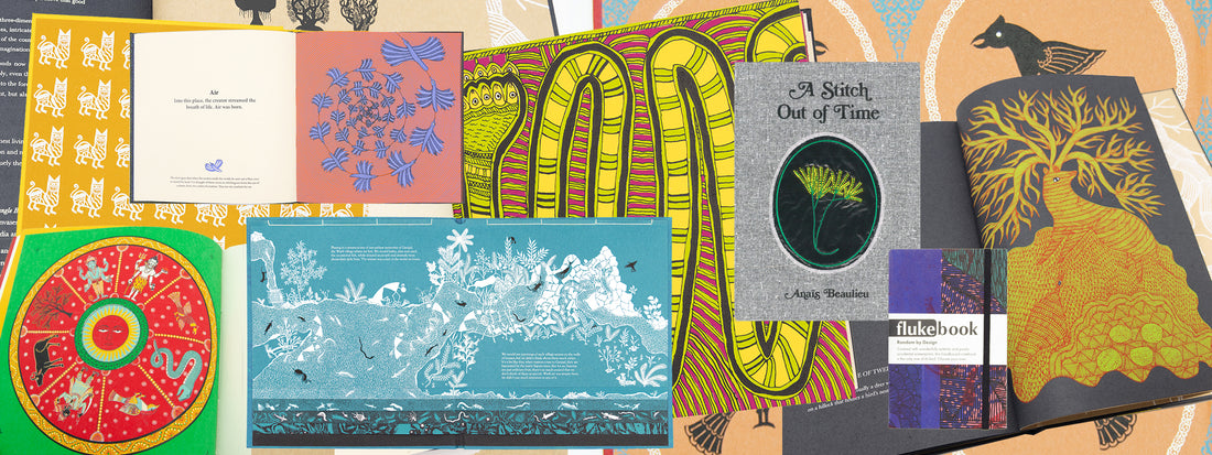 Collage of Tara Books publications