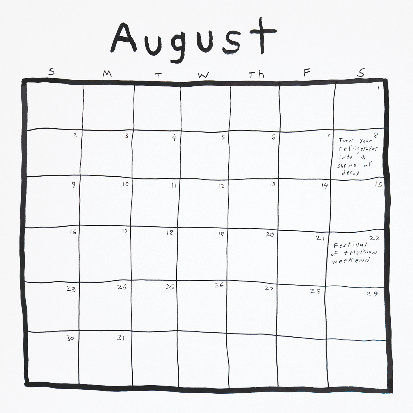 2026 Nib Geebles Unknown Landmarks of LA Calendar