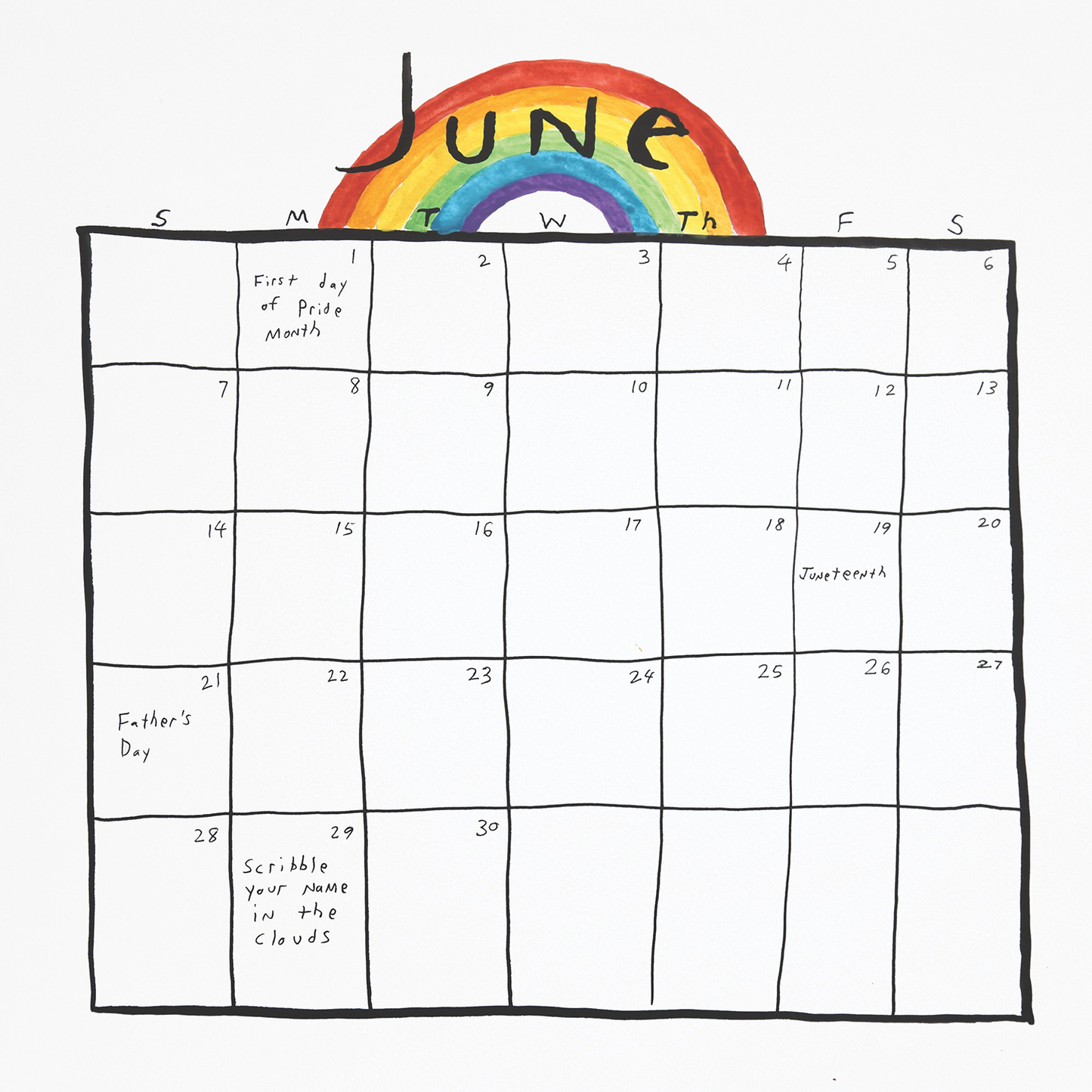 2026 Nib Geebles Unknown Landmarks of LA Calendar