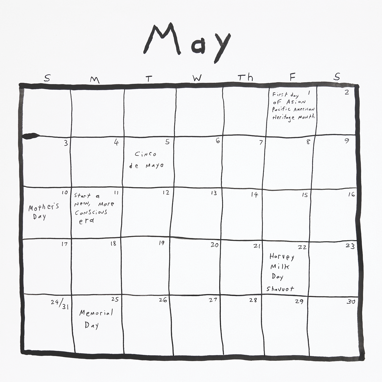 2026 Nib Geebles Unknown Landmarks of LA Calendar