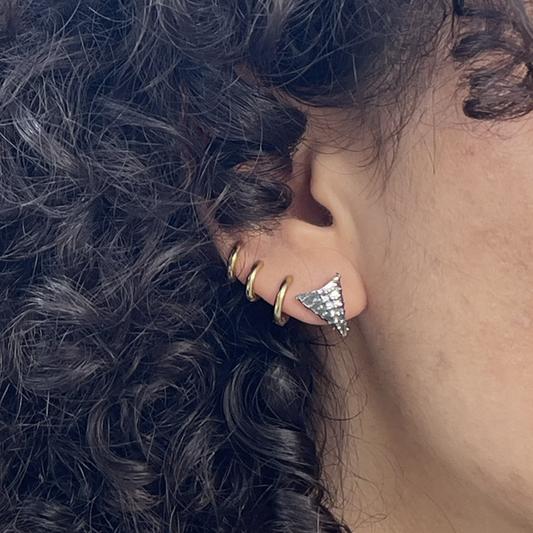 Succulent Stud Earrings by MiCorasol