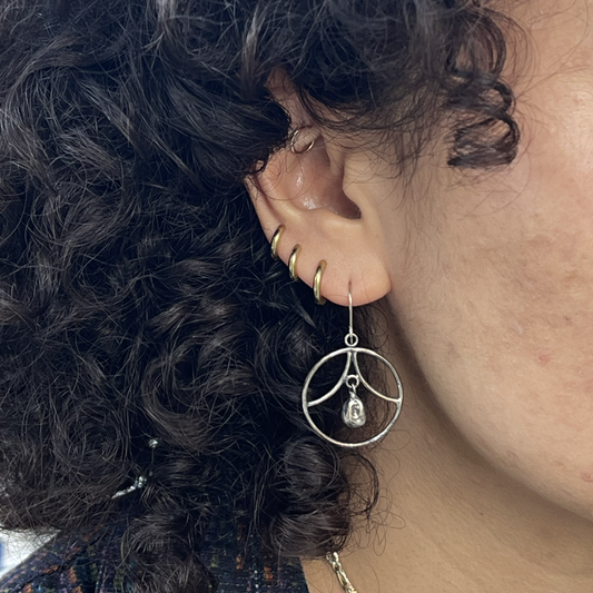 Choclo Hoop Earrings by MiCorasol