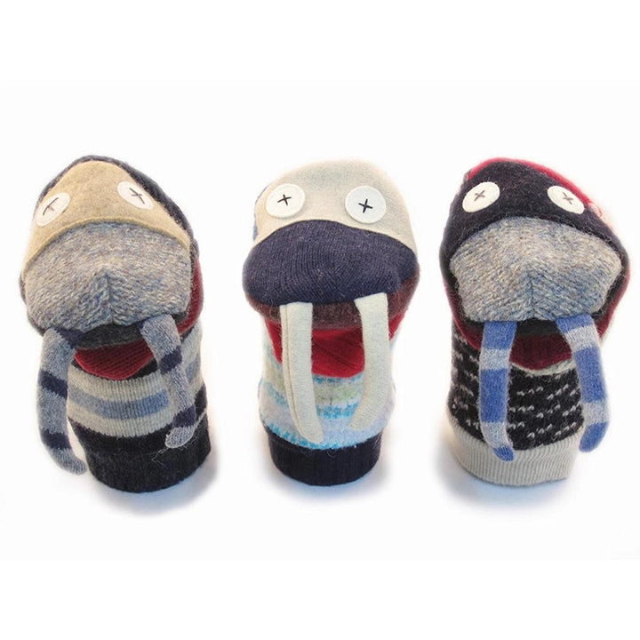 Reclaimed Wool Hand Puppets