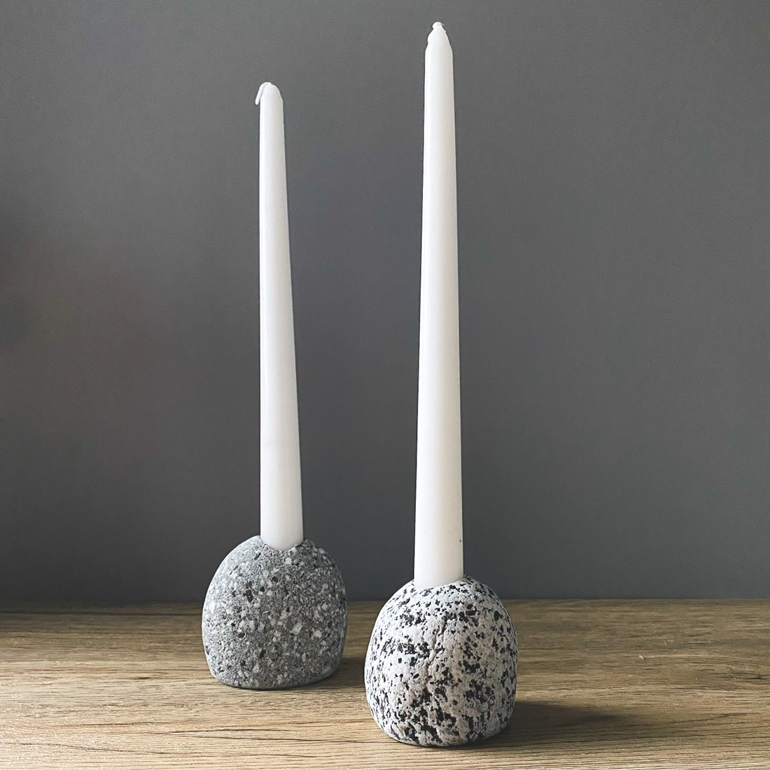 Natural Stone Candle Holder