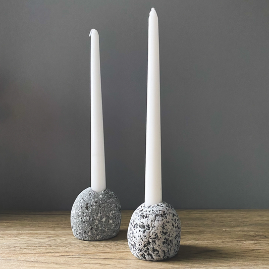Natural Stone Candle Holder