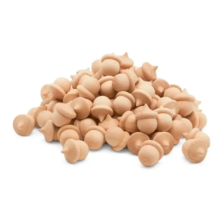 Wood Acorns