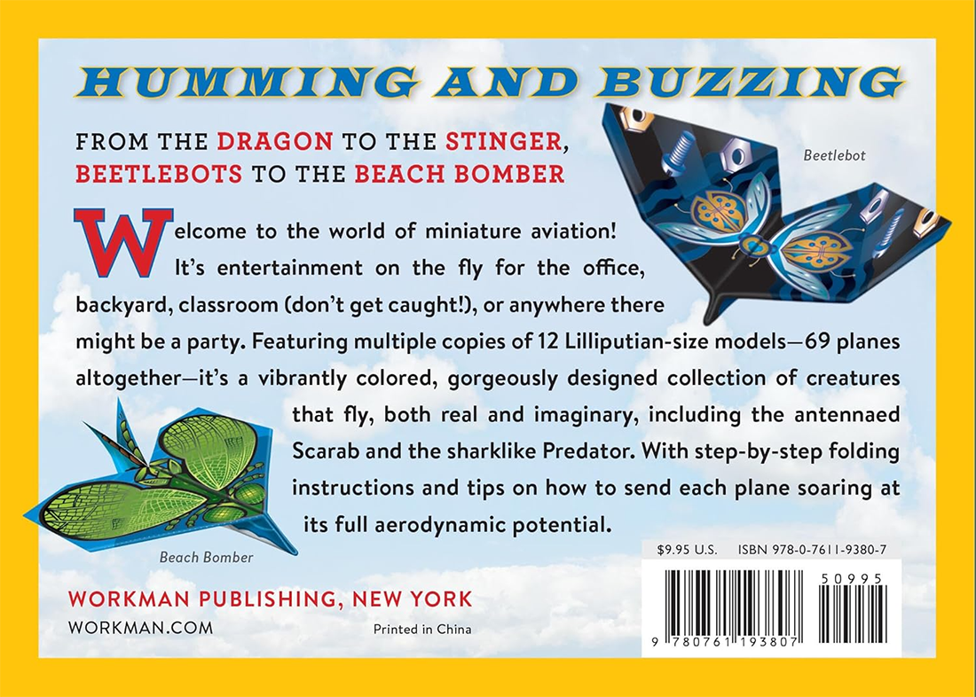 Flying Creatures Paper Airplane Book