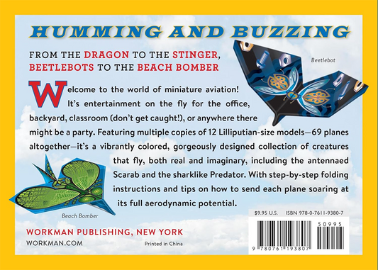 Flying Creatures Paper Airplane Book