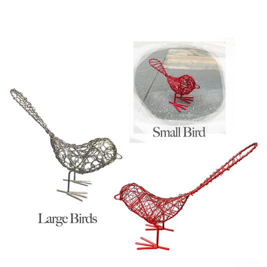 Handmade Wired Birds