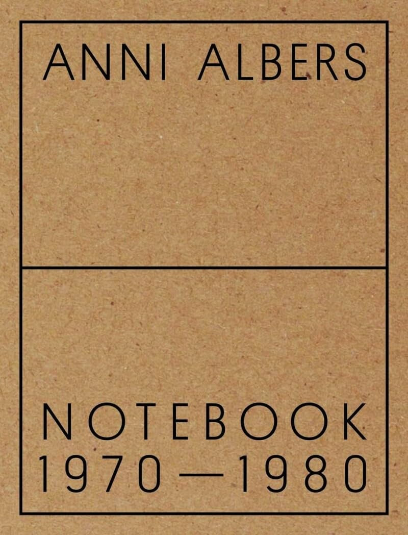 Anni Albers Notebook 1970 - 1980