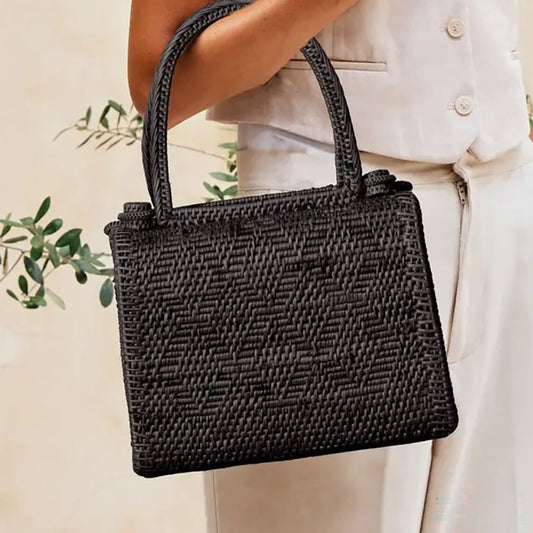 Ata Vine Handwoven Handbag