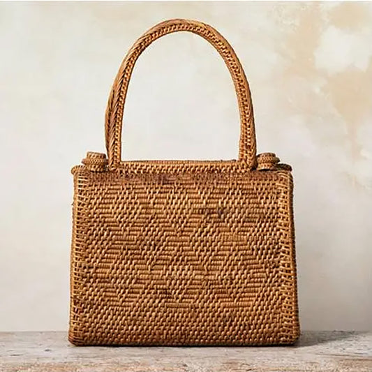 Ata Vine Handwoven Handbag