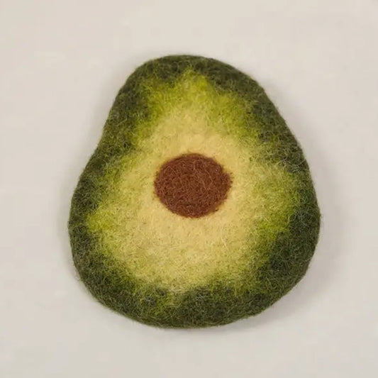 Felted Fruit and Vegetable Coasters