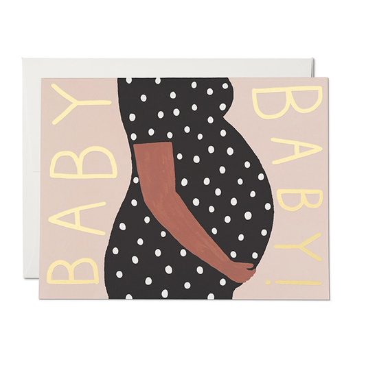 Baby Bump - Greeting Card