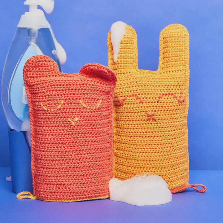 Baby Wash Mitts Crochet Kit