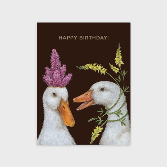 Happy Birthday Ducks - Card