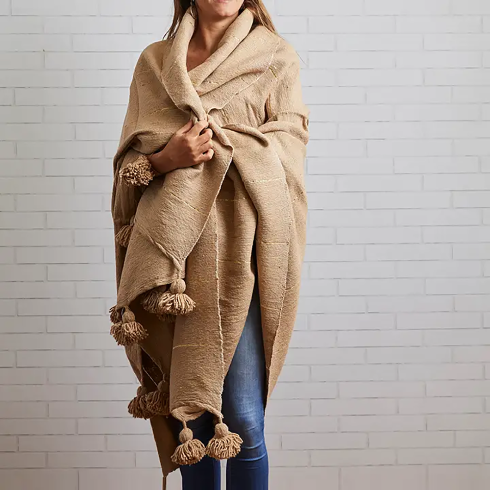 Handwoven Moroccan Blanket