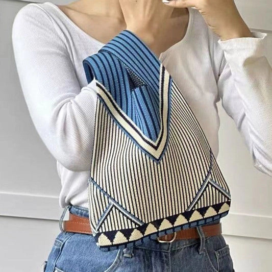 Mini Woven Tote Bag