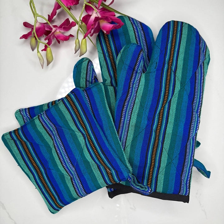 Oven Mitt/Potholder Set