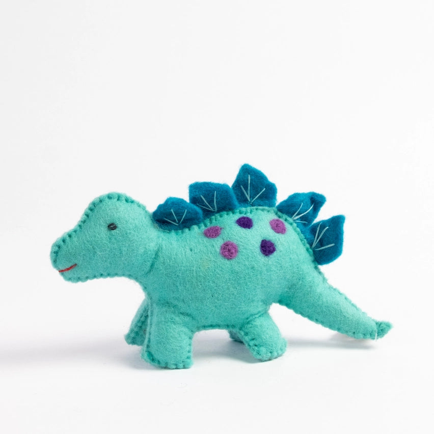 Handmade Felt Stegosaurus