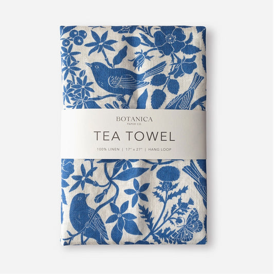 Songbirds Linen Towel