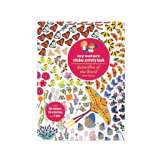 Butterflies of the World: My Nature Sticker Act Book