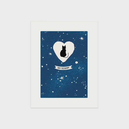 Cat Sympathy Card