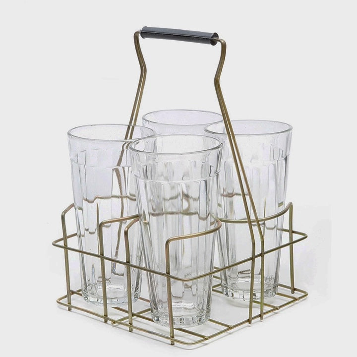 Chai Rack w Glasses