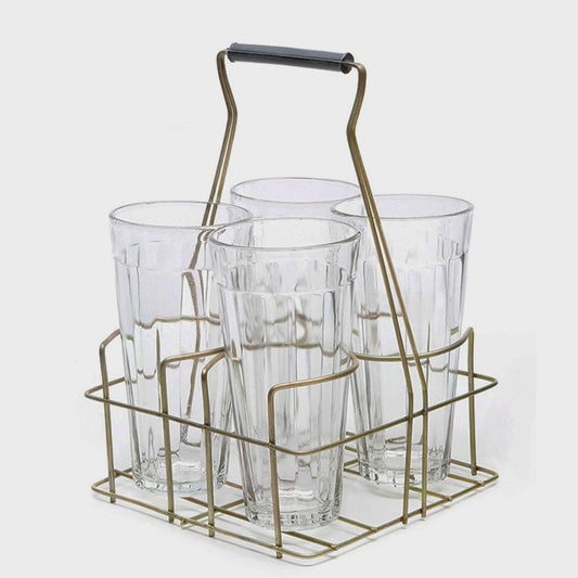 Chai Rack w Glasses