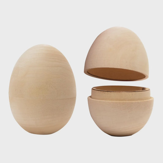 Hollow Wooden Eggs