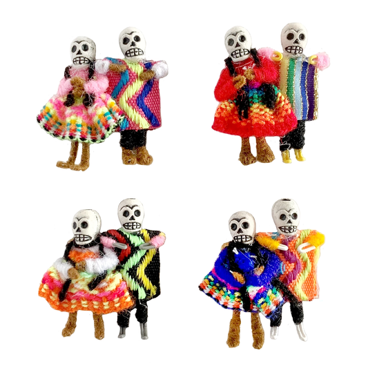 Skeleton Cholita Pin
